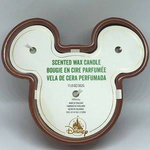 Coconut Mickey shaped candle